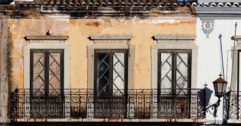 Architectural Photography - Balcony in Faro