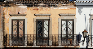 Architectual Photography - Balcony in Faro