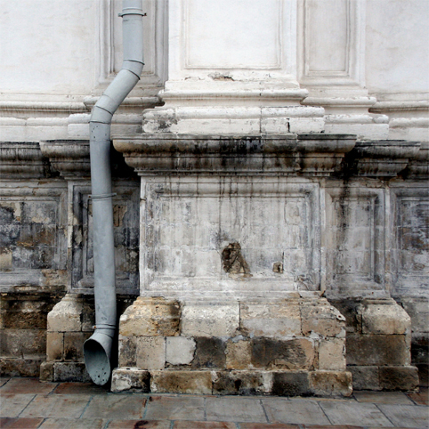 Architectural Photography - Pillar and Pipe - 2